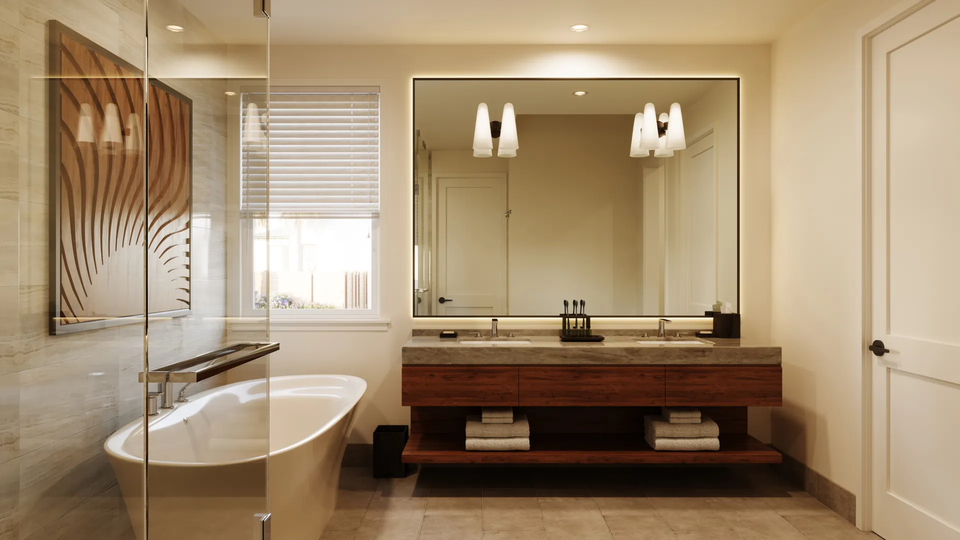 Houses First Floor Master Bath
