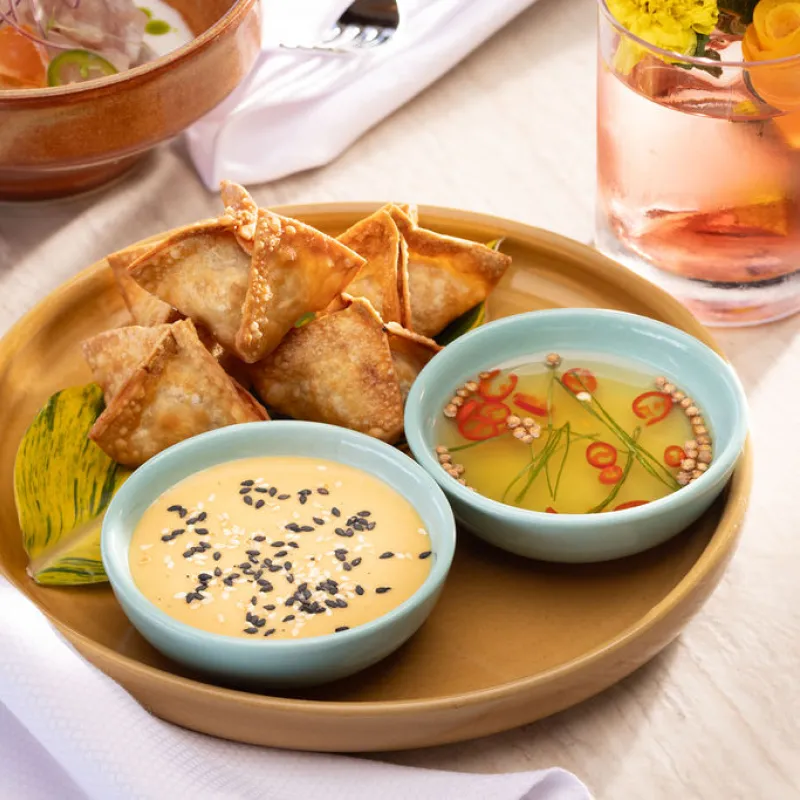 Wok Pok Gyoza at Papaya Club Wok Pok Gyoza at Papaya Club