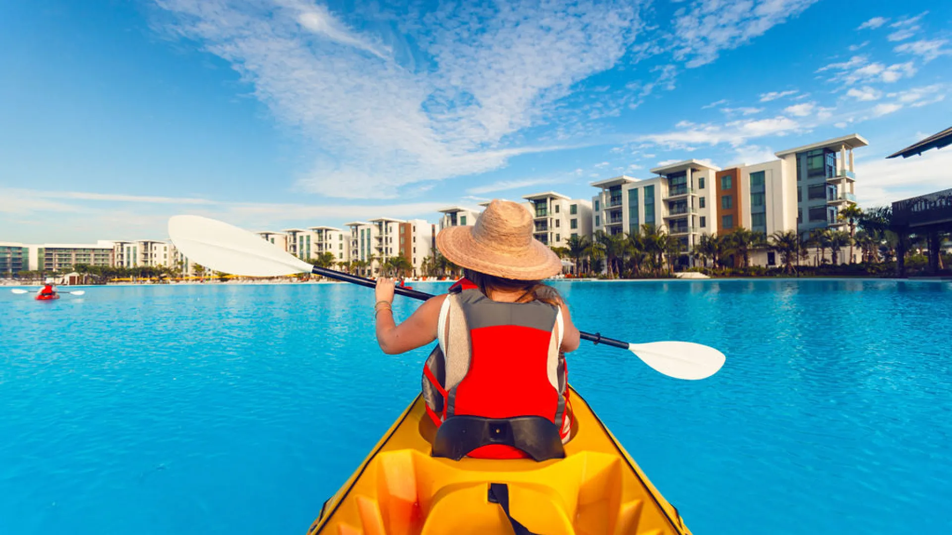 Kayaking in Bay