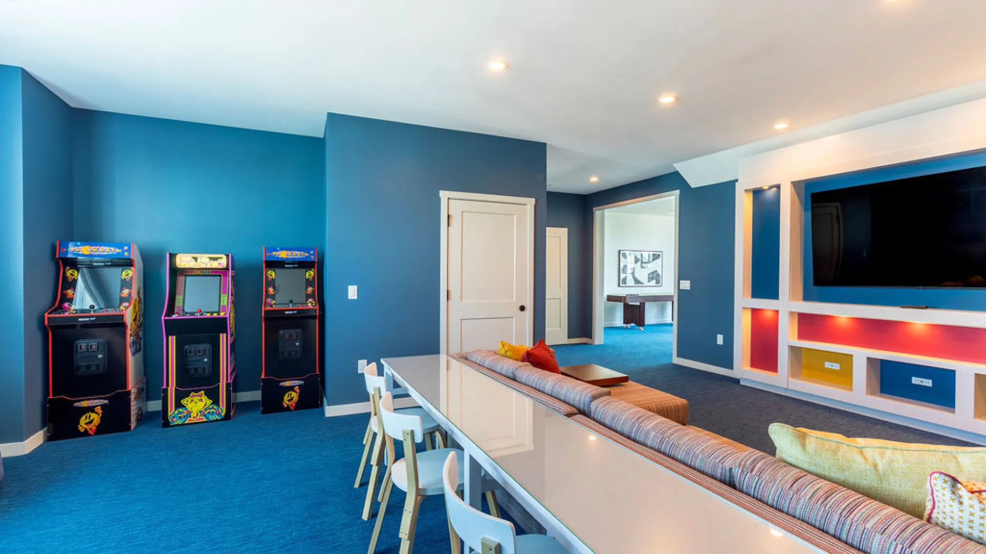Evermore House Arcade Room