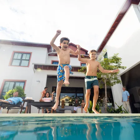 Jumping to the Pool
