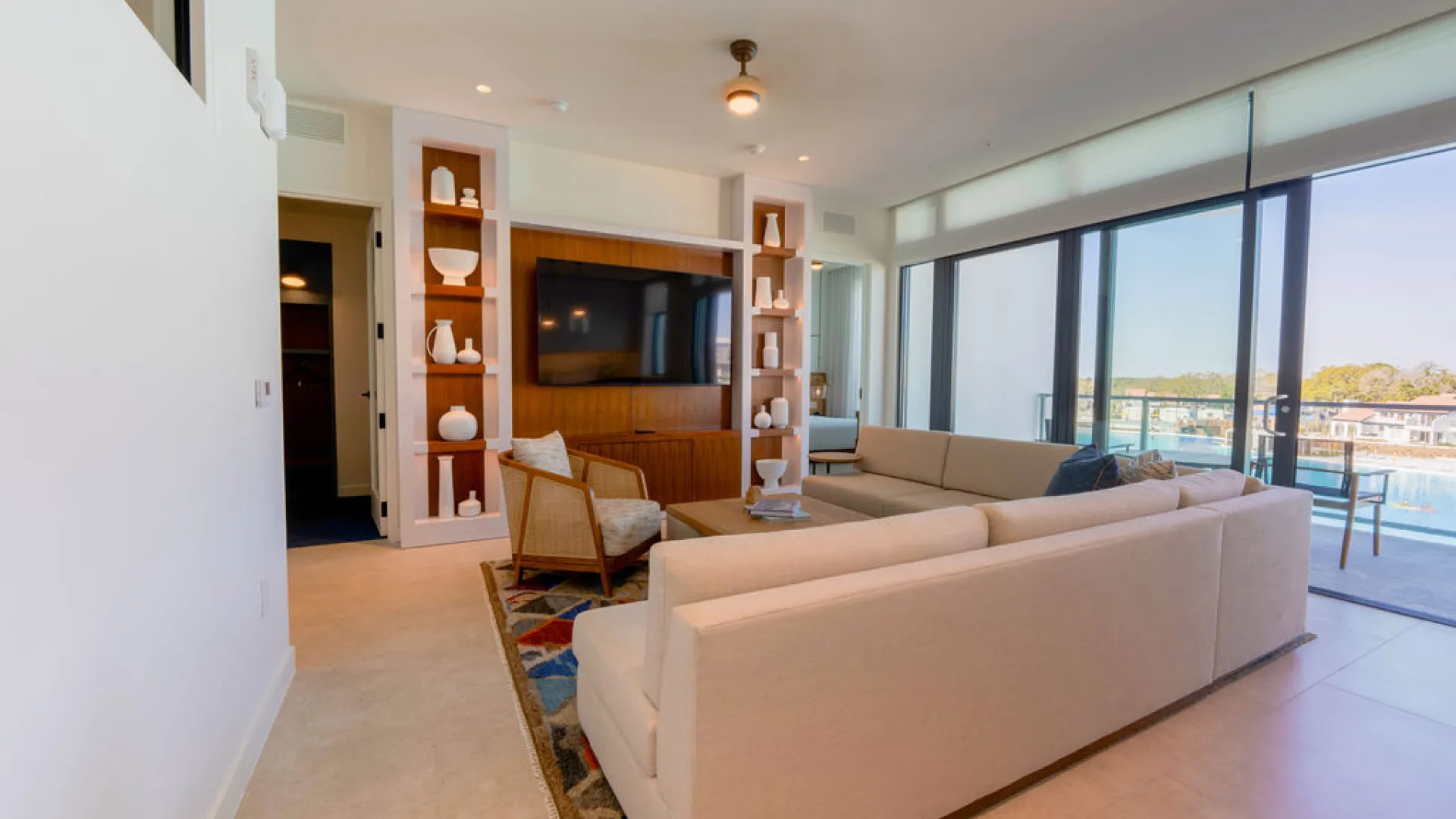 Flat Living Room 